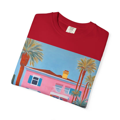 Retro Palm Springs T-Shirt, Vintage Style Tee, Summer Vacation Top, Beachwear, Casual Clothing