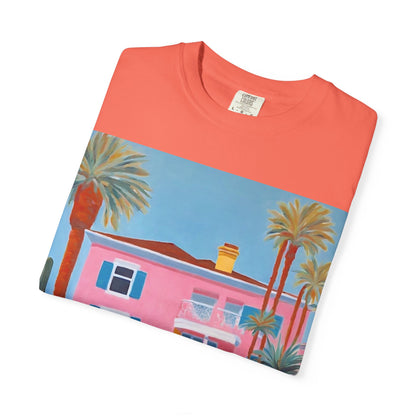 Retro Palm Springs T-Shirt, Vintage Style Tee, Summer Vacation Top, Beachwear, Casual Clothing