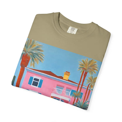 Retro Palm Springs T-Shirt, Vintage Style Tee, Summer Vacation Top, Beachwear, Casual Clothing