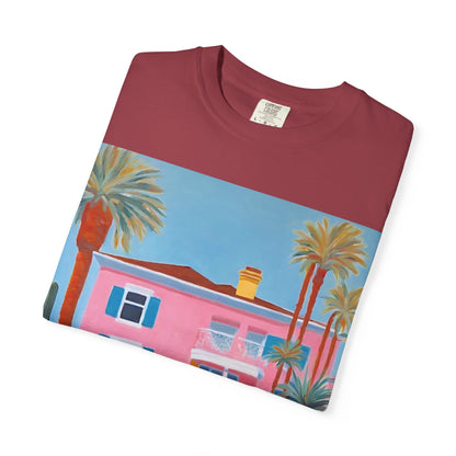 Retro Palm Springs T-Shirt, Vintage Style Tee, Summer Vacation Top, Beachwear, Casual Clothing