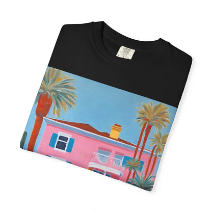 Retro Palm Springs T-Shirt, Vintage Style Tee, Summer Vacation Top, Beachwear, Casual Clothing