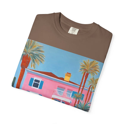 Retro Palm Springs T-Shirt, Vintage Style Tee, Summer Vacation Top, Beachwear, Casual Clothing