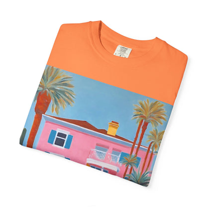 Retro Palm Springs T-Shirt, Vintage Style Tee, Summer Vacation Top, Beachwear, Casual Clothing