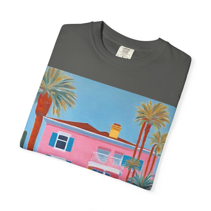 Retro Palm Springs T-Shirt, Vintage Style Tee, Summer Vacation Top, Beachwear, Casual Clothing