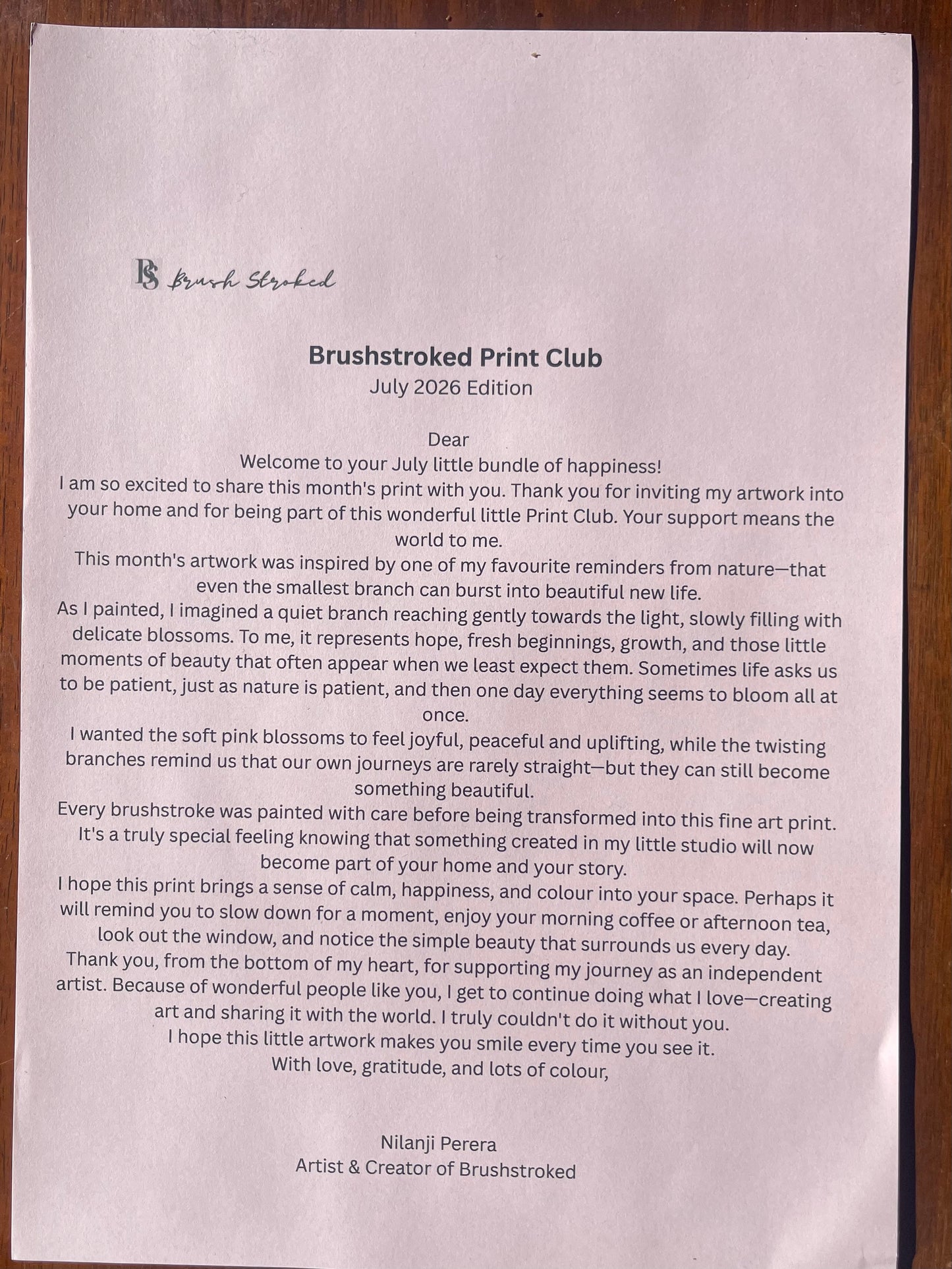 Monthly Mini Art Print Subscription Club - Free worldwide shipping