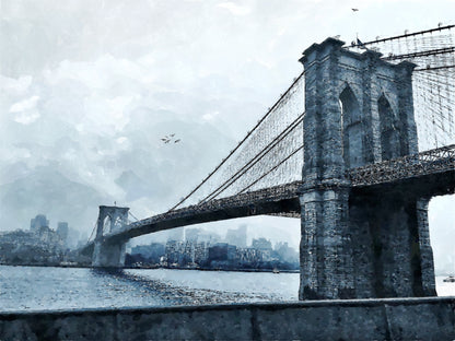 brooklyn_bridge_black_and_white_art print