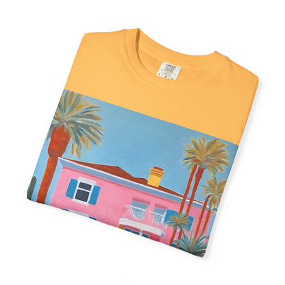 Retro Palm Springs T-Shirt, Vintage Style Tee, Summer Vacation Top, Beachwear, Casual Clothing